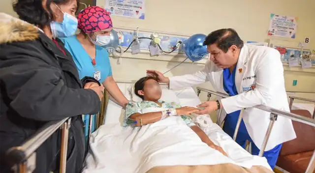 El menor fue víctima de la delincuencia en Chimbote.