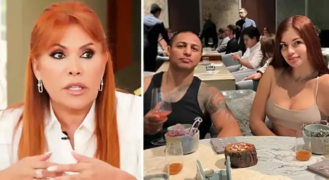 Magaly Medina contra Jonathan Maicelo por ir con bividí a Central.