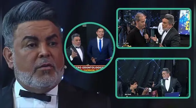 Andrés Hurtado se enfrasca con su equipo de producción tras percance con su auspiciador.