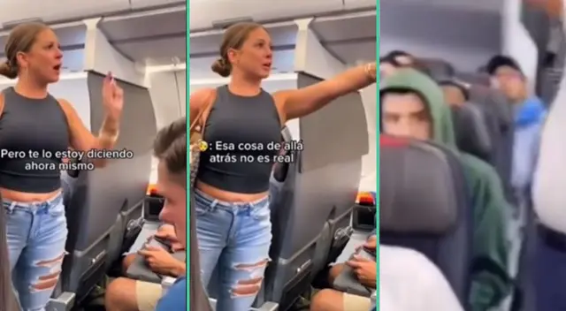 La mujer retrasó el vuelo por 3 horas y pidió bajarse del avión.