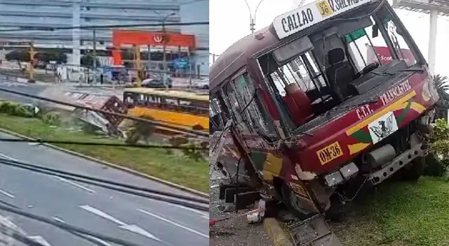 Nueve heridos tras accidente de tránsito en la Av. La Marina