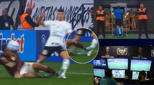 “Se va Alex Valera expulsado y gol de Corinthians”: Usuarios encienden las redes tras roja para la ‘U’.