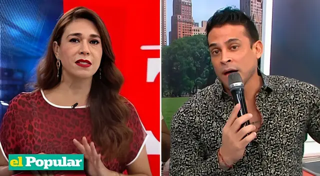 Verónica Linares arremetió contra Christian Domínguez Verónica Linares arremetió contra Christian Domínguez