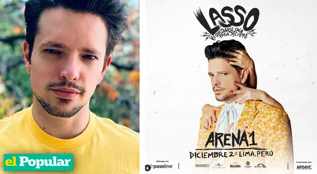 Lasso anunció sorpresivamente su llegada a Perú como parte de su nueva gira. Lasso anunció sorpresivamente su llegada a Perú como parte de su nueva gira.
