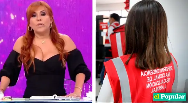 Magaly Medina respondió ante visita sorpresa de Sunafil a Magaly TV La Firme. Magaly Medina respondió ante visita sorpresa de Sunafil a Magaly TV La Firme.