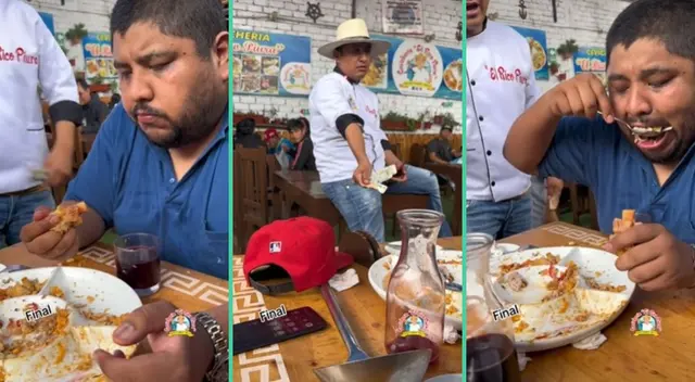 Mr. Glotón causó revuelo en TikTok por peculiar reto.