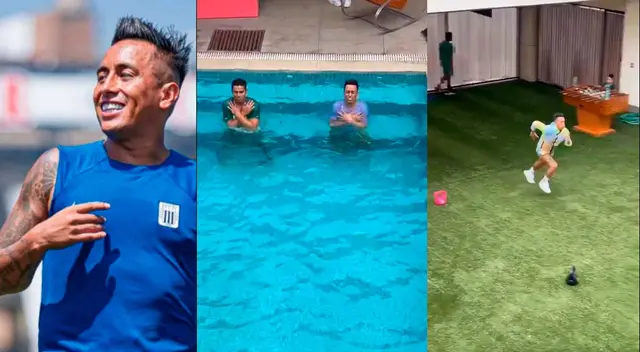 Christian Cueva vuelve a los entrenamientos con Alianza Lima