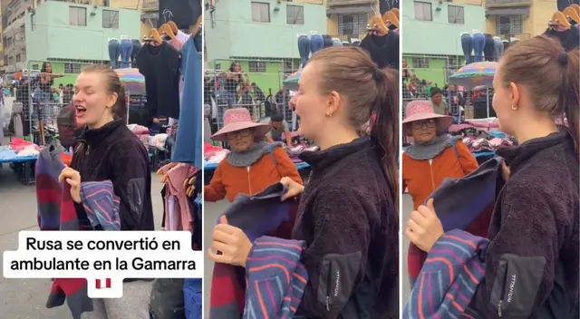La curiosa escena protagonizado por la rusa y la peruana y se ha vuelto tendencia.