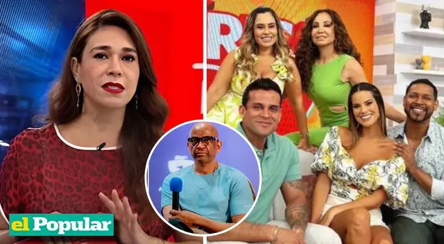 Verónica Linares y su 'dardo' a América Hoy por Sergio George. Verónica Linares y su 'dardo' a América Hoy por Sergio George.