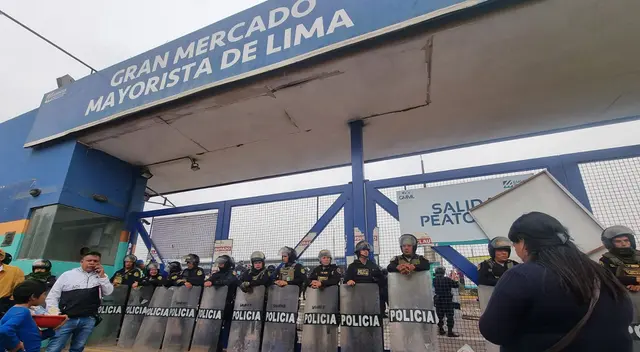 Comerciantes del Mercado Mayorista de Lima inicia paro de 48 horas