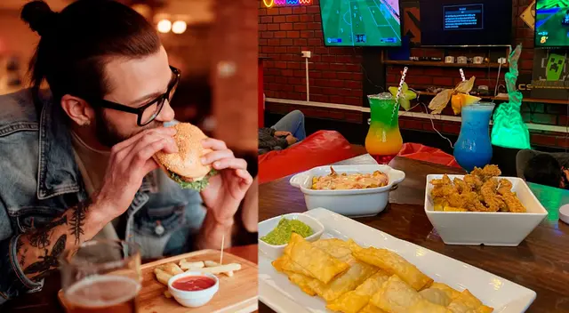 Conoce el lugar donde puedes disfrutar de comida rápida mientras juegas videojuegos.