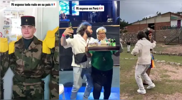 Un joven francés dejó el servicio militar en su país por peruana y es viral en TikTok.