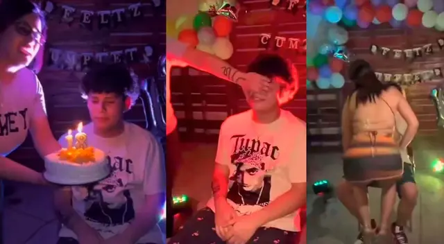 Una madre le regaló como regalo de 18 años una bailarina exótica Una madre le regaló como regalo de 18 años una bailarina exótica