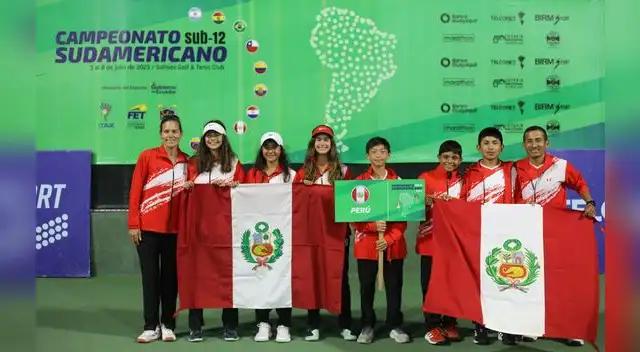El equipo en damas y varones.