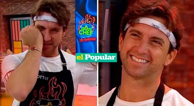 Antonio Pavón se mostró apenado de dejar el programa El Gran Chef Famosos.