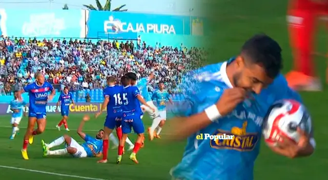 Brenner Marlos anotó el 2-2 para Sporting Cristal.
