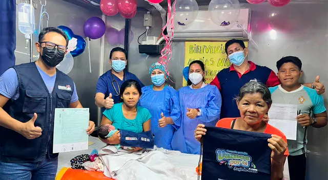 Nacimientos de bebés en plataformas itinerantes. Nacimientos de bebés en plataformas itinerantes.