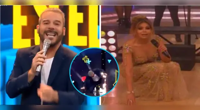 Adolfo Aguilar imita a Gisela en "¿Cuál es el verdadero?".