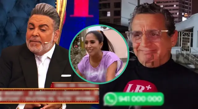 Andrés Hurtado fascinado con las declaraciones de Sergio Galliani al ser consultado por Melissa Paredes.