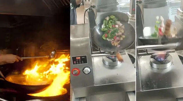 ¿Y cómo es el chifa de tu barrio? Singular mecanismo para sartén la rompe en TikTok y muchos preguntan el precio.