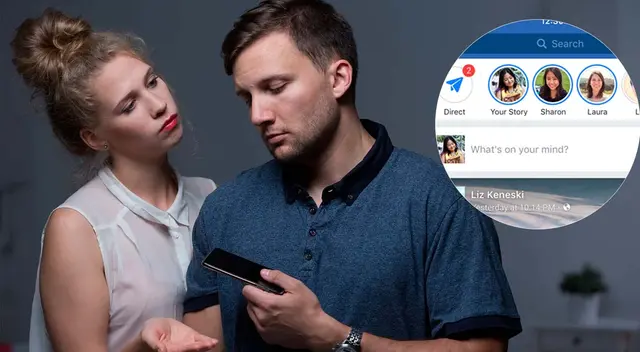 Una usuaria en TikTok te enseña como ver si te ocultan los estados de facebook