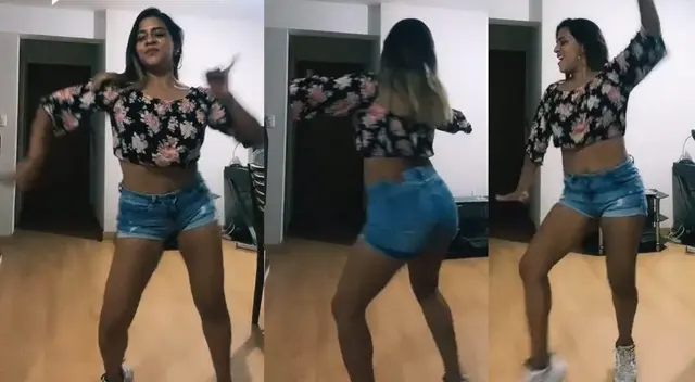 Venezolana aprendió a bailar festejo tras vivir en Perú y sorprende con singulares movimientos.