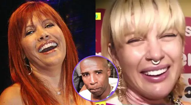 Magaly Medina saca cara por la cantante Leslie Shaw.