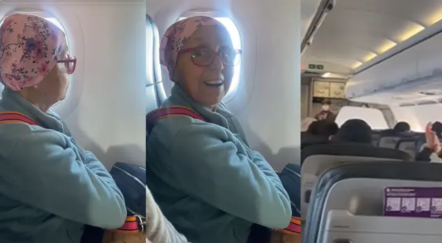 Piloto tuvo emotivo gesto en el avión con mujer que terminó su tratamiento contra el cáncer y es viral.