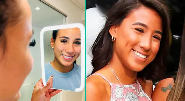 Samahara Lobatón luce nueva sonrisa.