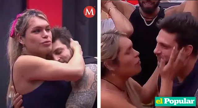 Nicola Porcella y Wendy Guevara protagonizaron dulce beso. Nicola Porcella y Wendy Guevara protagonizaron dulce beso.