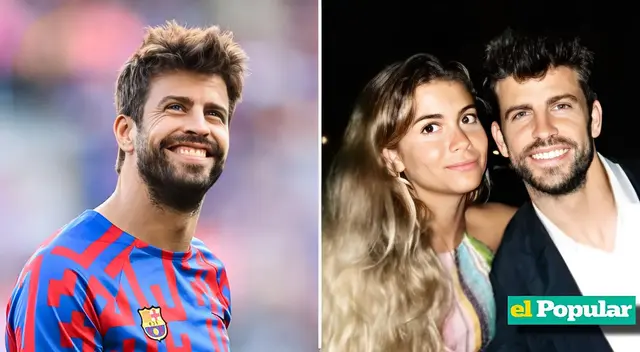 Gerard Piqué dejó en claro que está muy feliz al lado de su pareja.