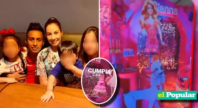 Christian Cueva no escatimó en gastos para su pequeña.