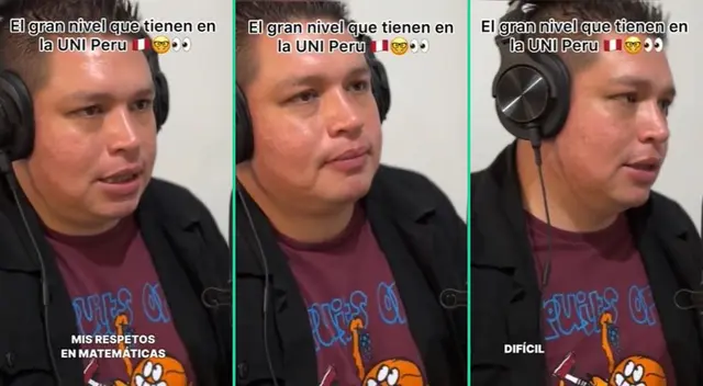 El profesor quedó asombrado al conocer el nivel de la UNI. El profesor quedó asombrado al conocer el nivel de la UNI.