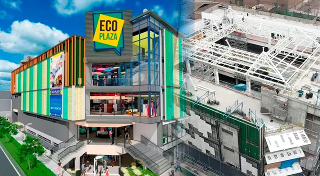 Con más de 10 mil metros cuadrados, Eco plaza se alista para su apertura.