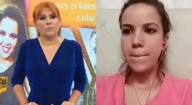Magaly Medina molesta con Greissy Ortega.