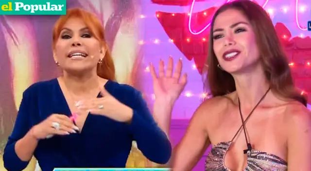 Melissa García es cuestionada por Magaly Medina. Melissa García es cuestionada por Magaly Medina.