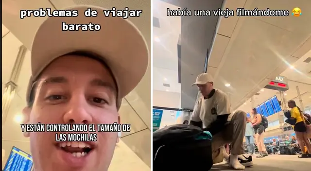Un argentino sorprendió al revelar una estrategia para no pagar exceso de equipaje en avión