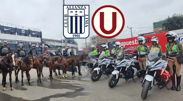 Se juega el clásico y la PNP ya preparó un plan de operaciones.