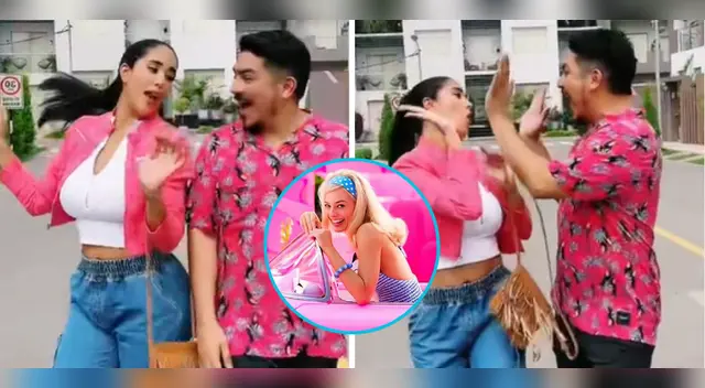 Melissa Paredes y Erick Elera en Tik Tok. Melissa Paredes y Erick Elera en Tik Tok.