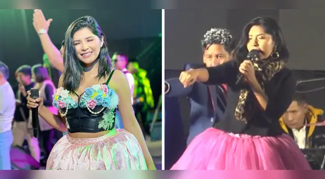 Yarita Lizeth echa a hombre pegalón de su concierto. Yarita Lizeth echa a hombre pegalón de su concierto.