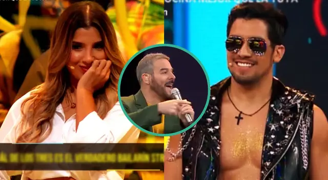 Yahaira Plasencia es puesta en aprietos por Adolfo Aguilar y Giselo. Yahaira Plasencia es puesta en aprietos por Adolfo Aguilar y Giselo.