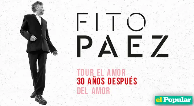 El cantante argentino Fito Paez llega al Perú para deleitar a todos sus fanáticos. El cantante argentino Fito Paez llega al Perú para deleitar a todos sus fanáticos.