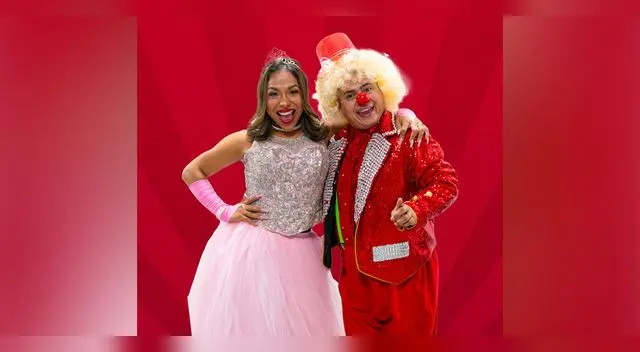 Dayanita en el Circo de Las Estrellas. Dayanita en el Circo de Las Estrellas.