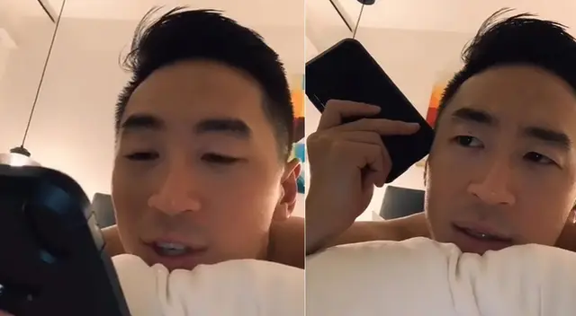 Envía audio de amor a su novia, quiere saber cómo se escucha lo que mandó y pasa lo impensado.