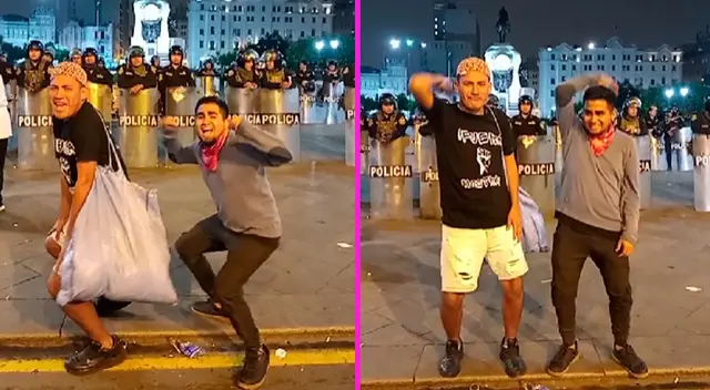 Los peruanos sorprendieron a más de uno con sus increíbles pasos de baile.