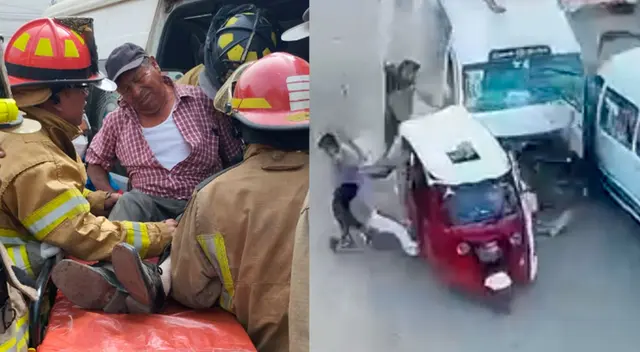 Heridos fueron atendidos y trasladados al hospital de Ate Vitarte.