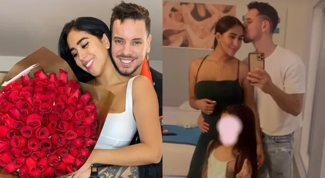 Melissa Paredes y Anthony Aranda cumplieron un año juntos.