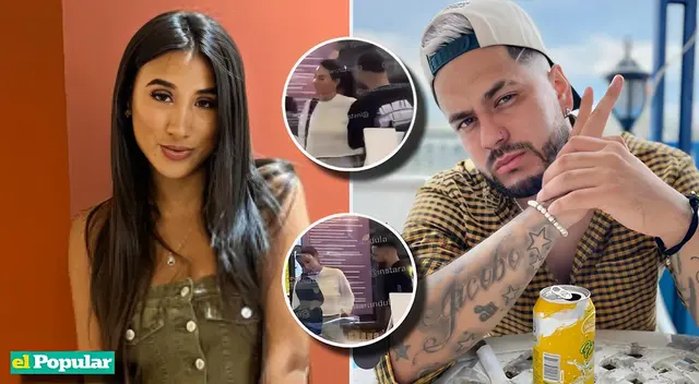 Samahara Lobatón y Bryan Reyna fueron ampayados por segunda vez.