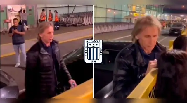 Ricardo Gareca llegó al Perú y de inmediato le pidieron que sea el nuevo DT de Alianza Lima