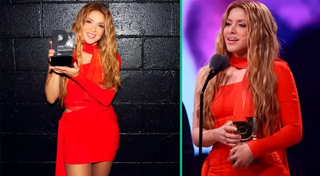 Shakira fue la más galardonada en los Premios Juventud.